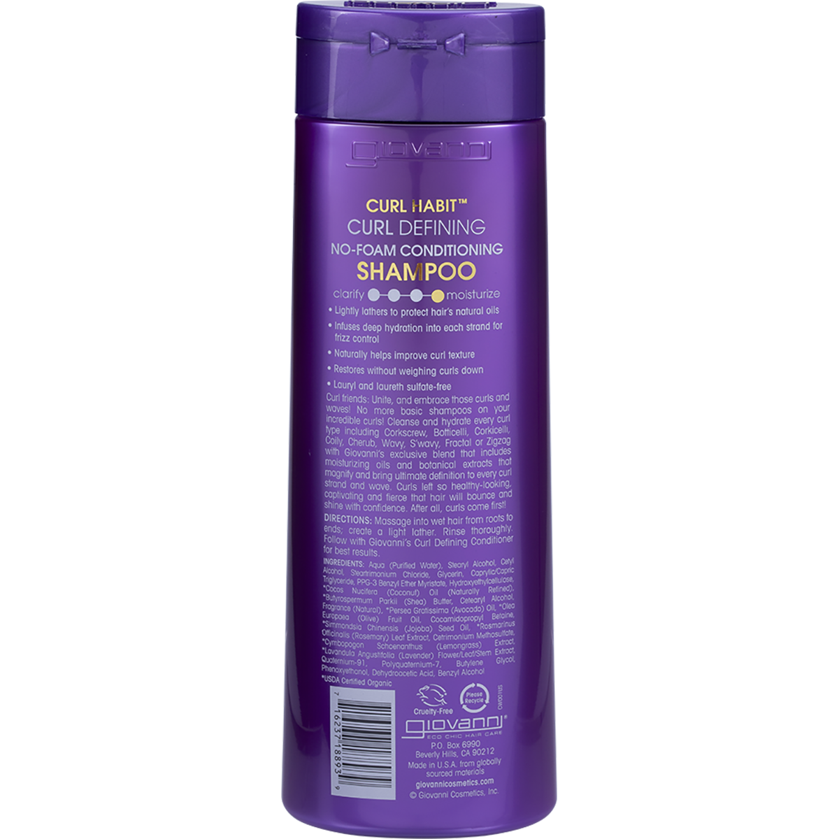 No-Foam Conditioning Shampoo Curl Habit Curl Defining