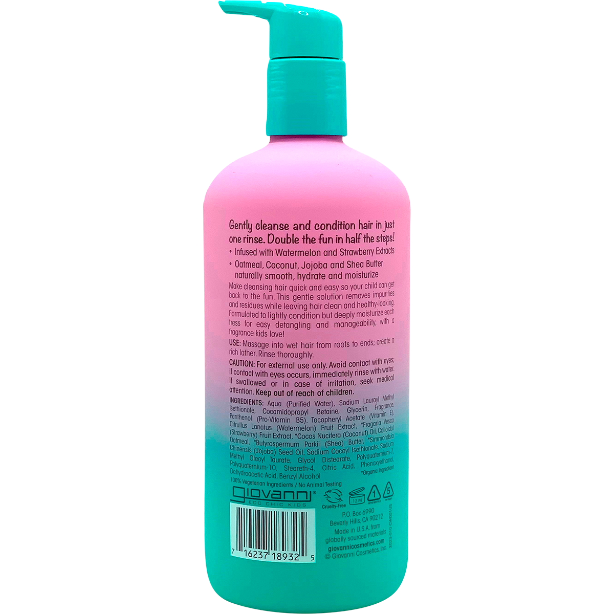 Eco Chic Kids 2-in-1 Daily Shampoo & Conditioner