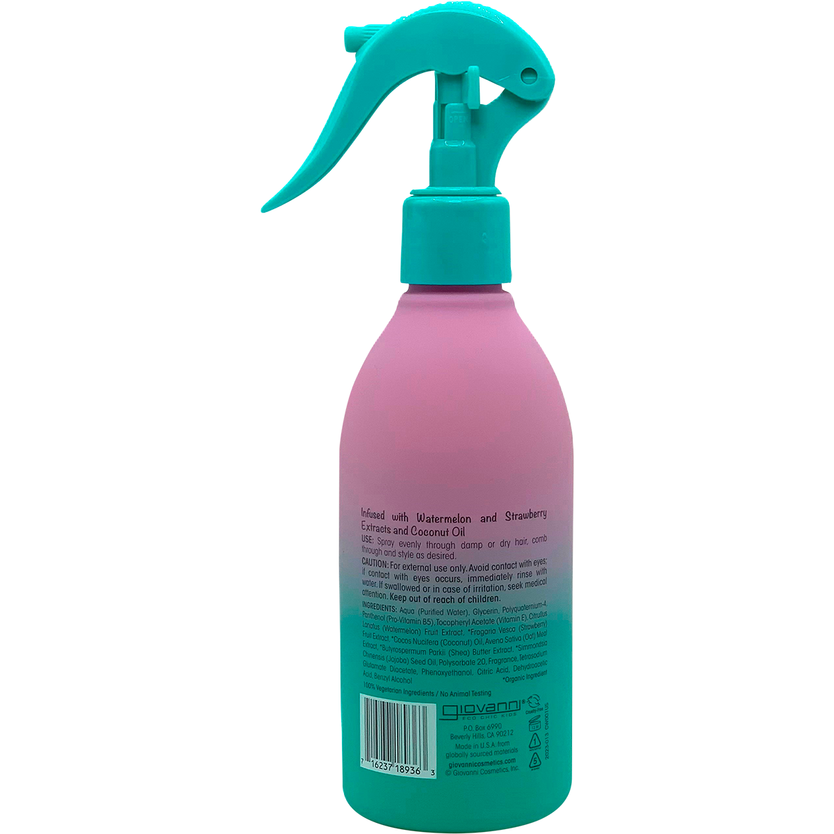 Eco Chic Kids Hair Smoothing & Detangling Spray