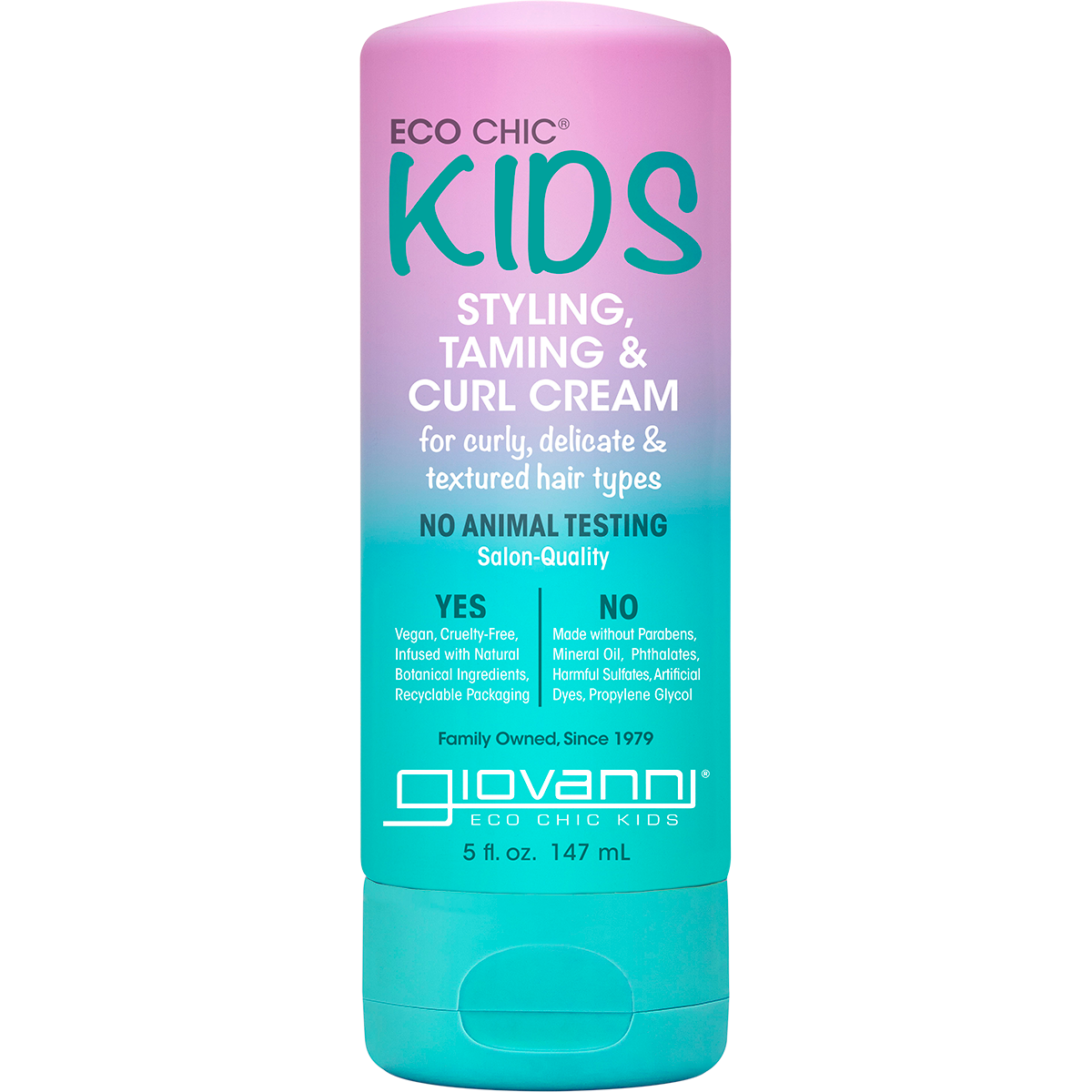 Eco Chic Kids Styling, Taming & Curl Cream