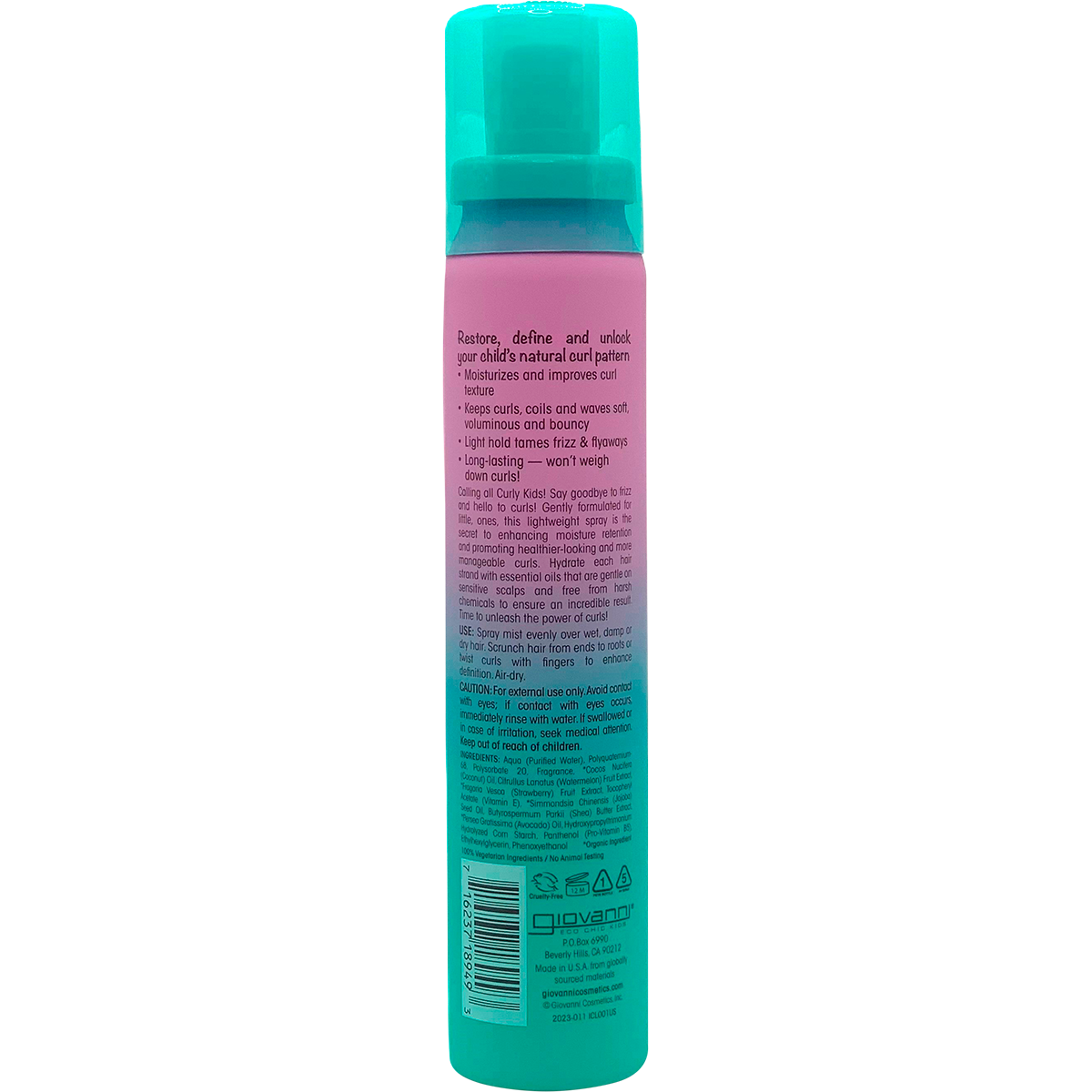 Eco Chic Kids Curl Activator Spray
