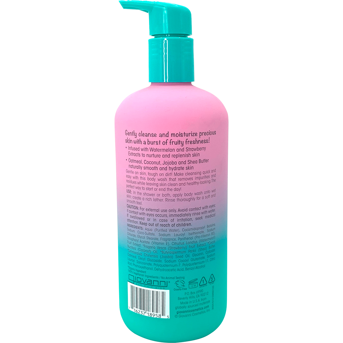 Eco Chic Kids Cleansing & Moisturizing Body Wash