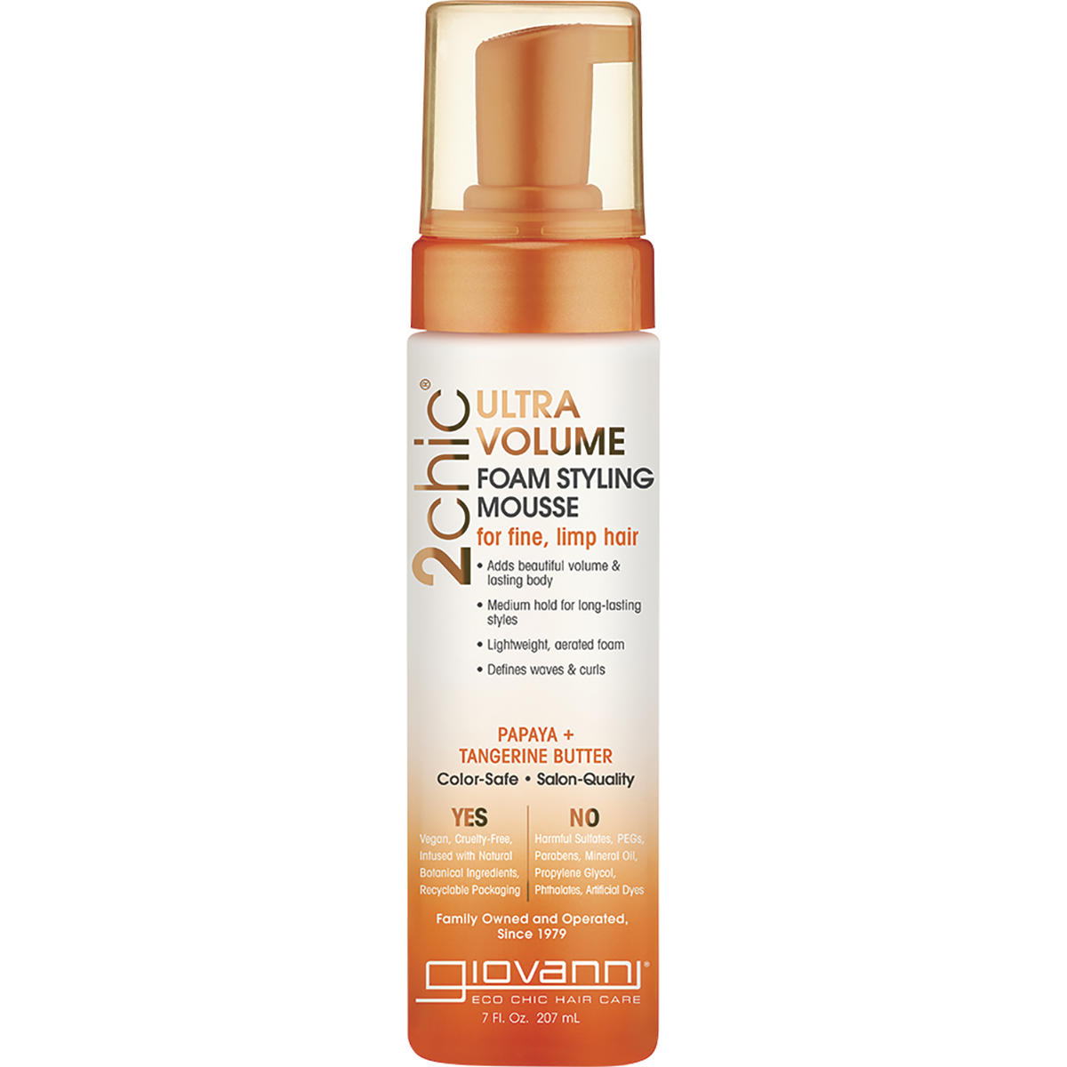 Styling Mousse 2chic Ultra Volume Fine, Limp Hair