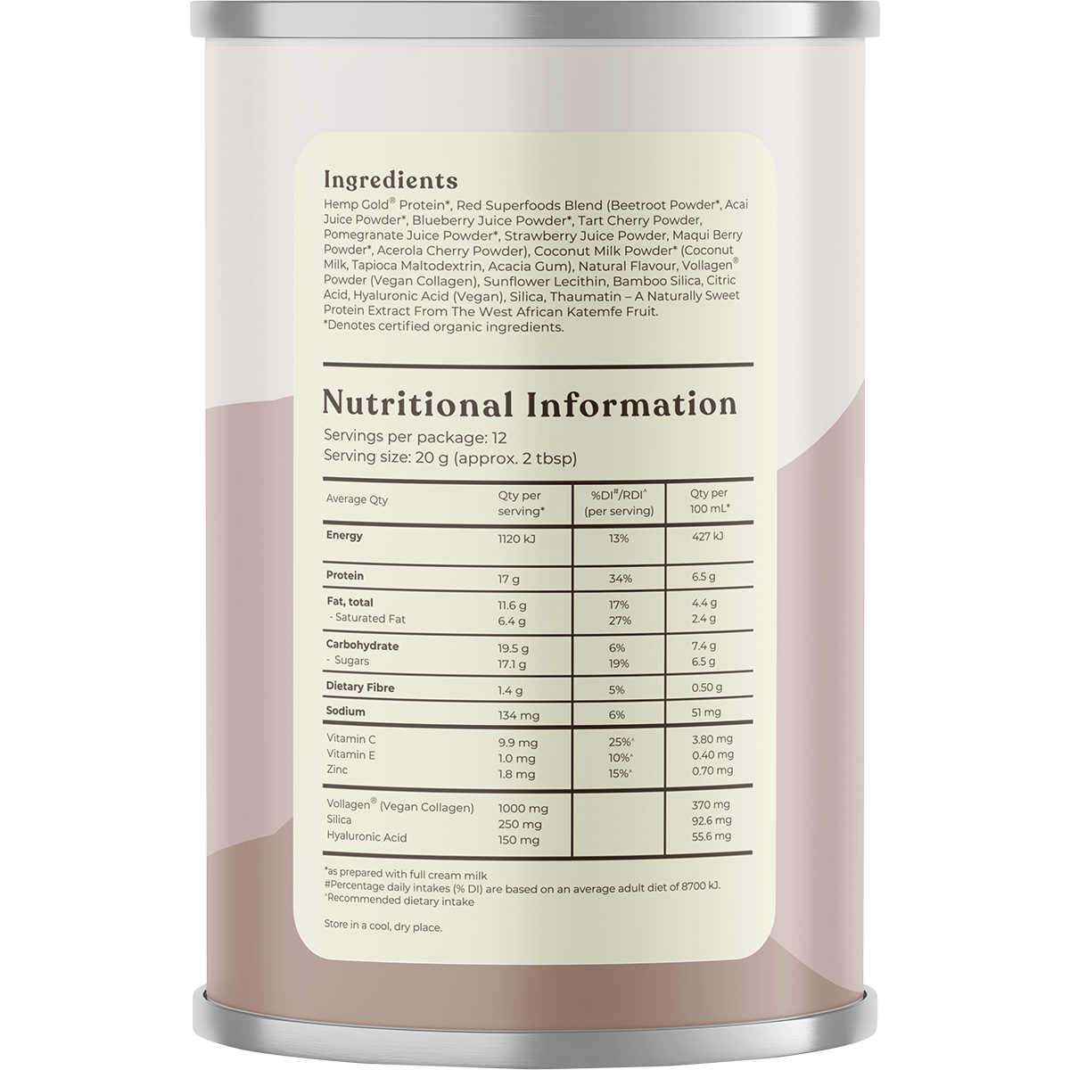 Plant-Based Collagen+ Berry