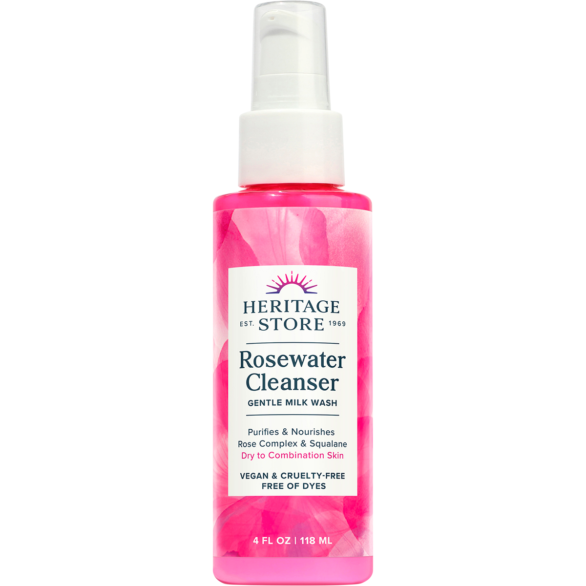 Rosewater Cleanser Dry to Combination Skin