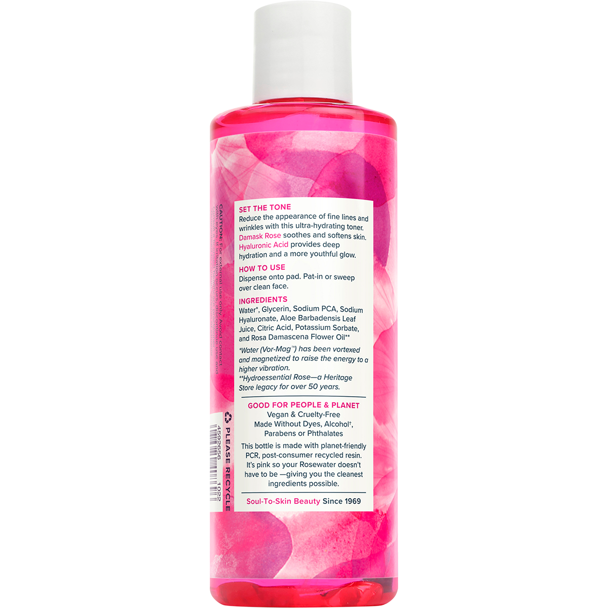 Rosewater Toner Dry to Combination Skin