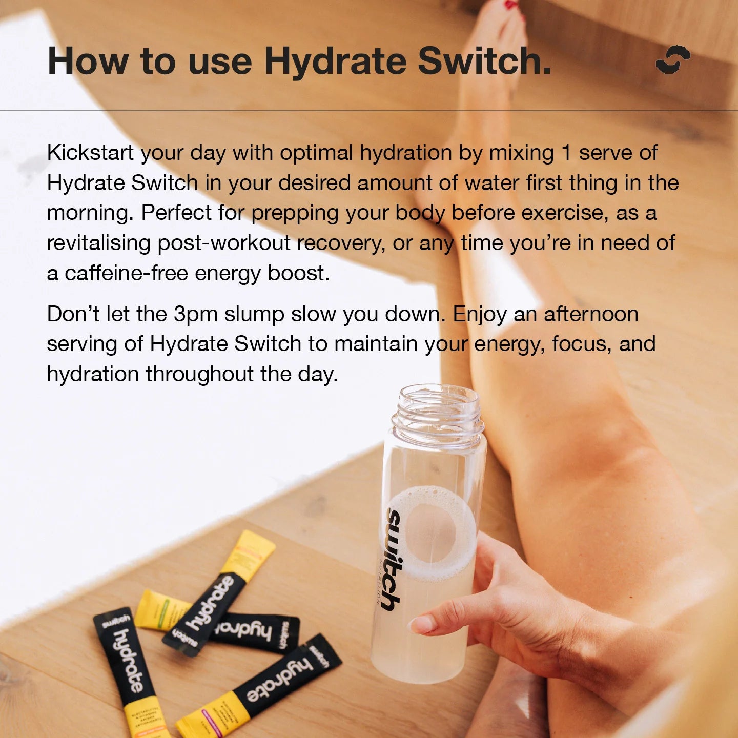 Switch Nutrition Hydrate Electrolyte Rehydration Blend