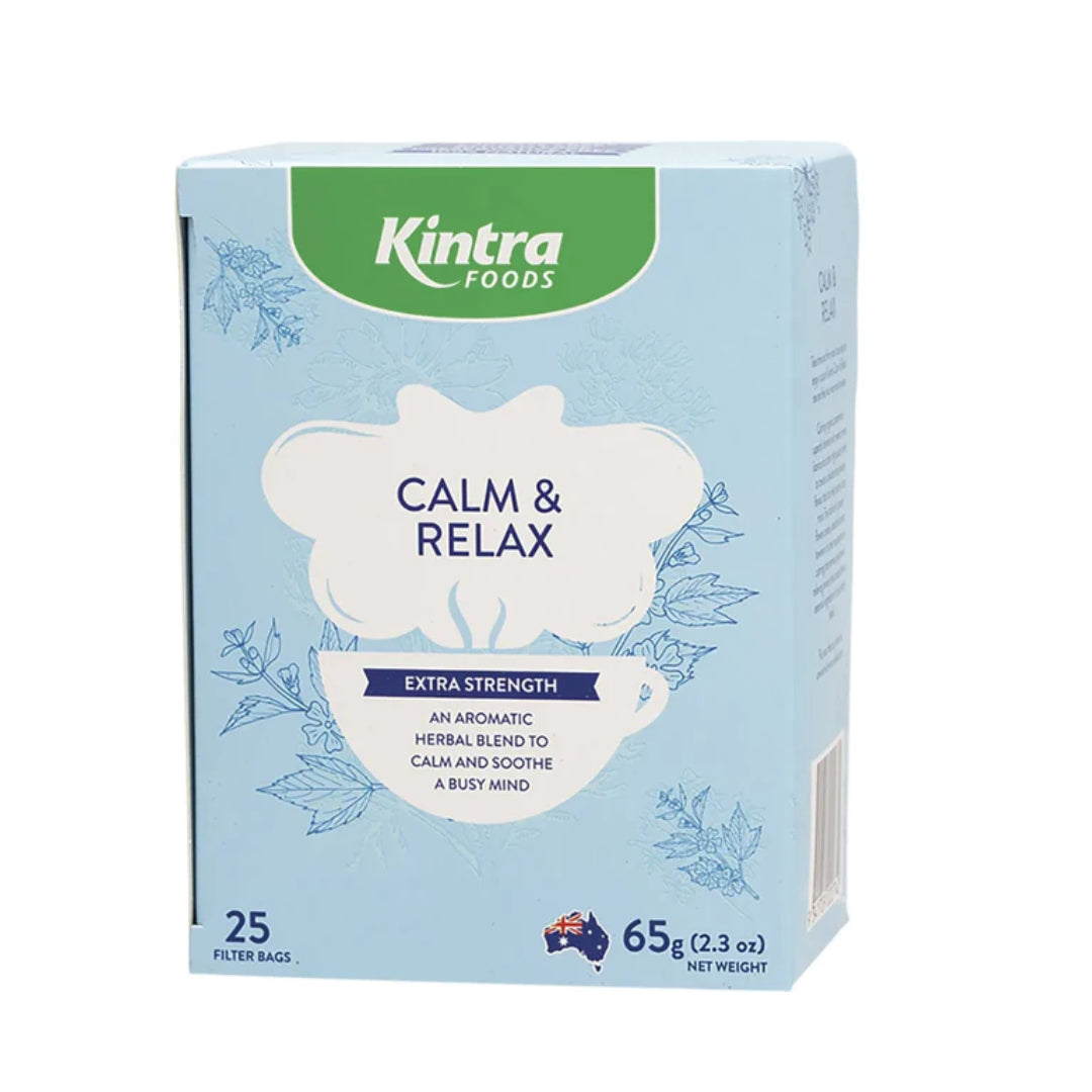 KINTRA FOODS Herbal Tea Bags Calm & Relax 25pk