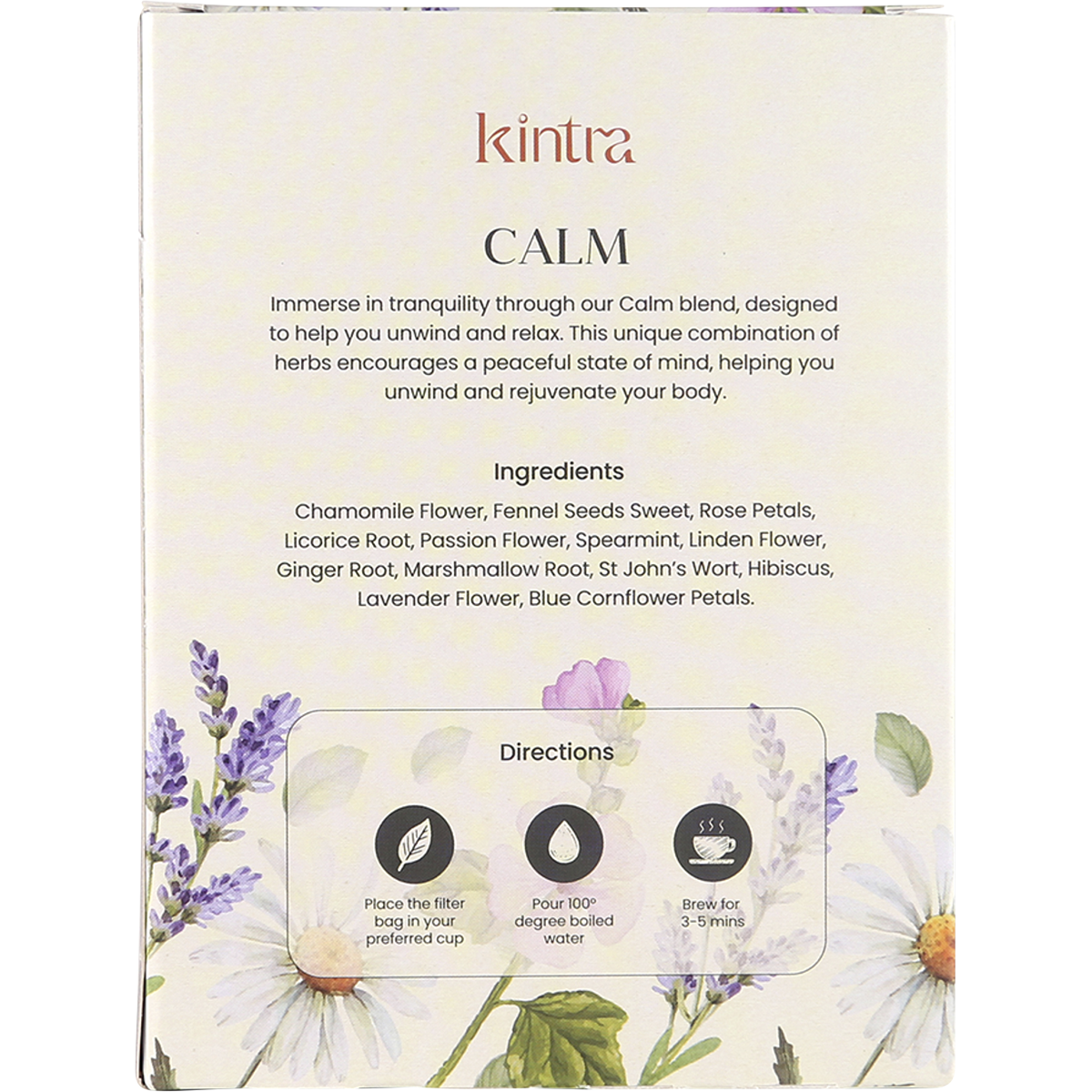 Herbal Tea Bags Calm