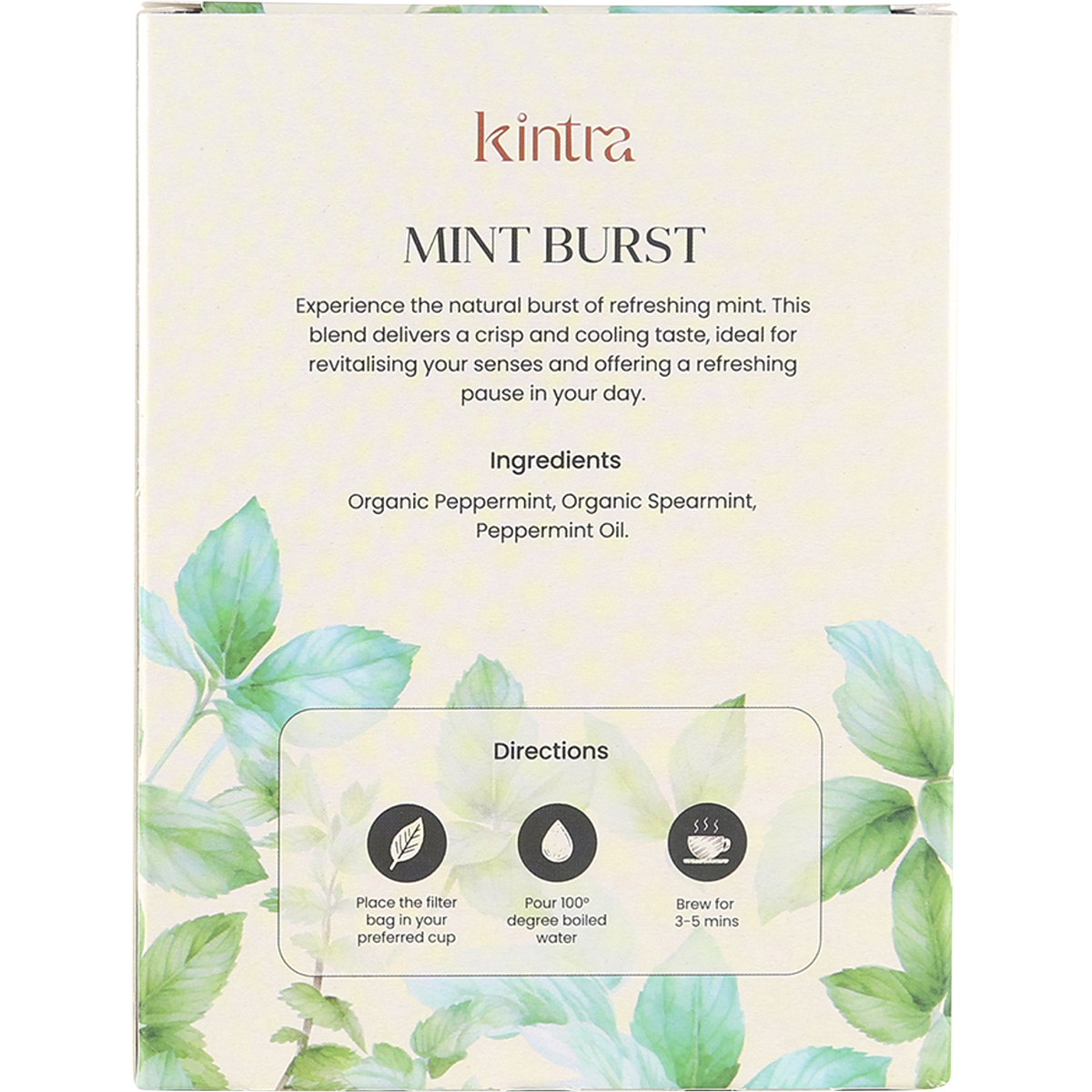 Herbal Tea Bags Mint Burst