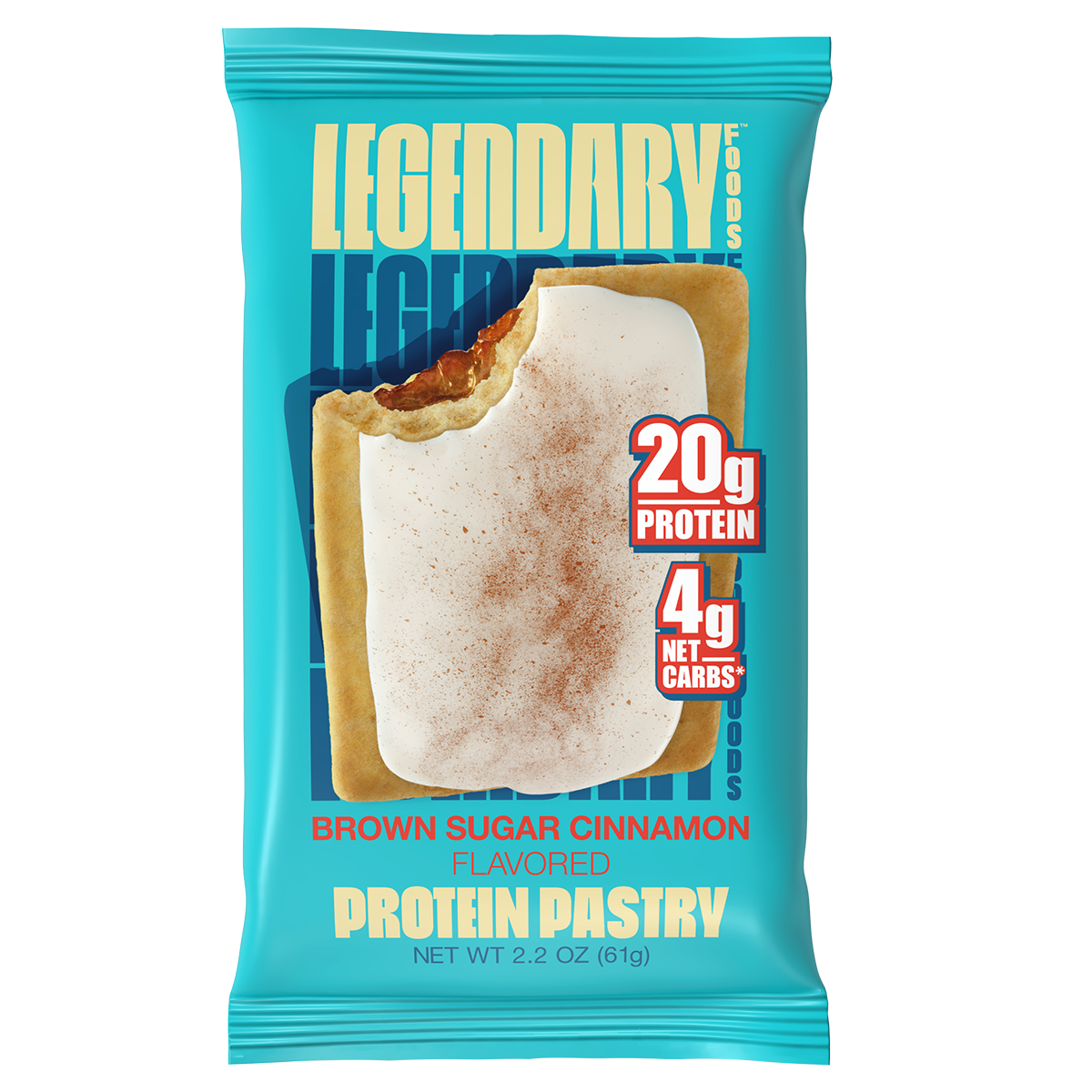 Legendary Foods Protein Pastry - Brown Sugar Cinnamon