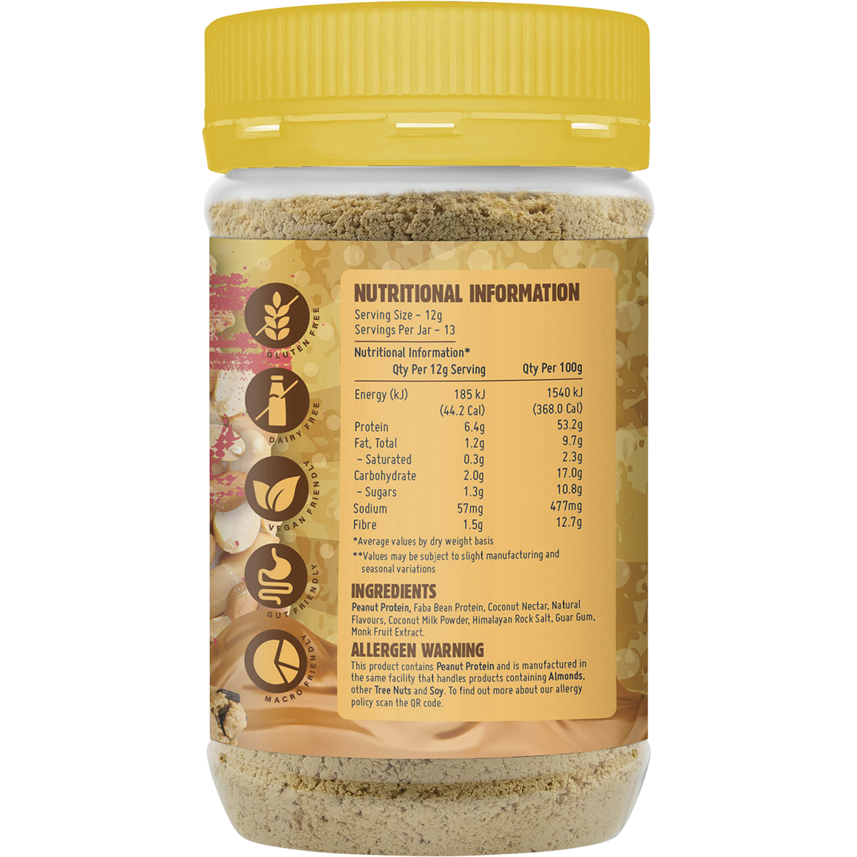 Powdered Peanut Butter Cookie Dough