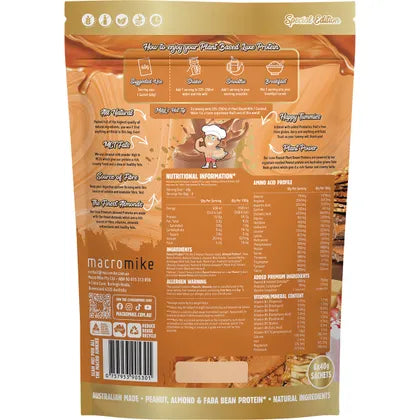 Macro Mike Plant Based Luxe Protein Sample Pack 6x40g