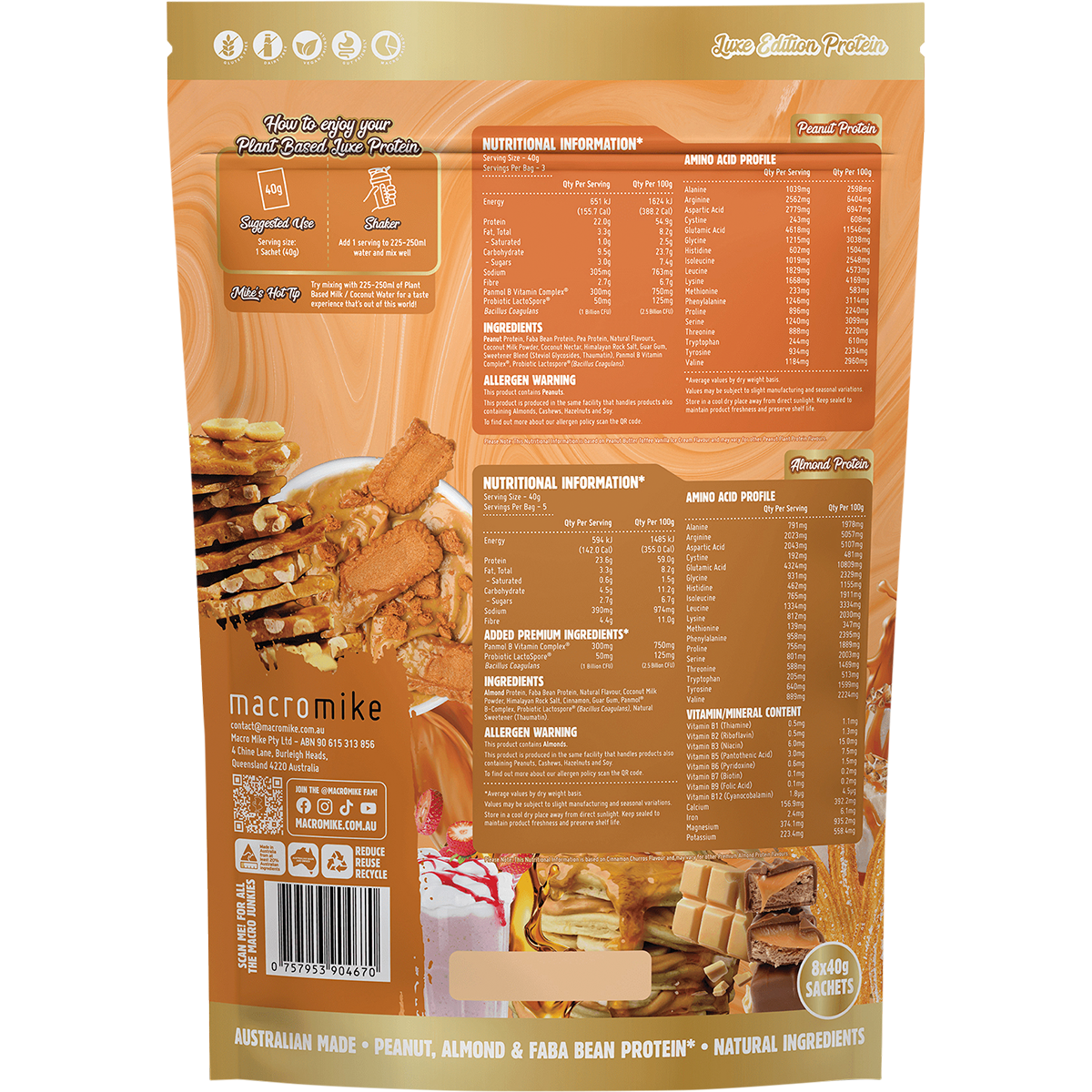 Plant Based Luxe Protein Sample Pack