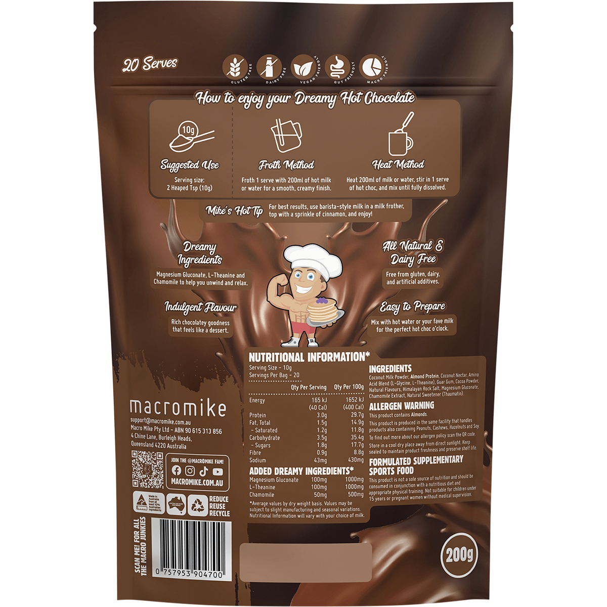 Dreamy Hot Chocolate Creamy Rich Choc