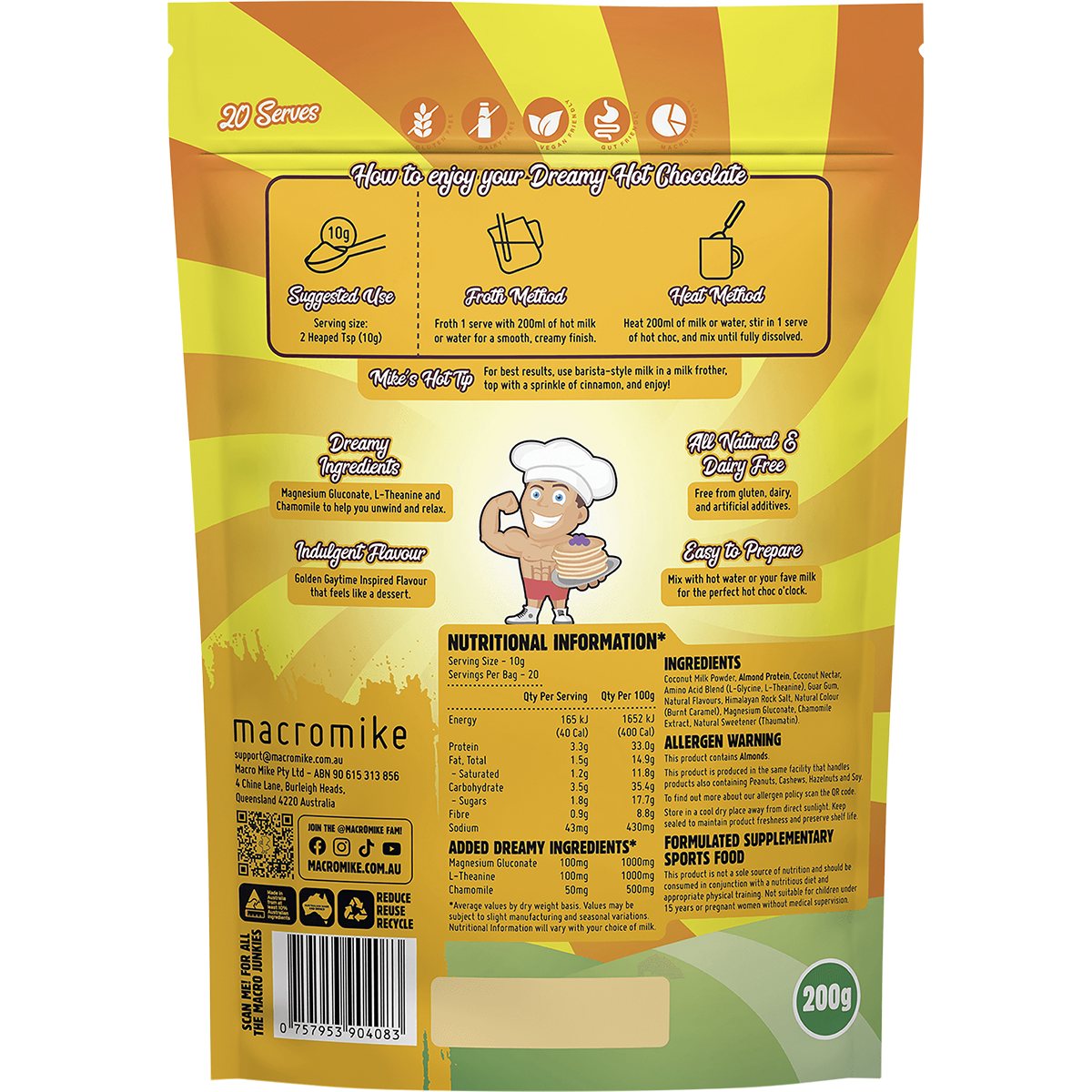 Dreamy Hot Chocolate Golden Gaytime