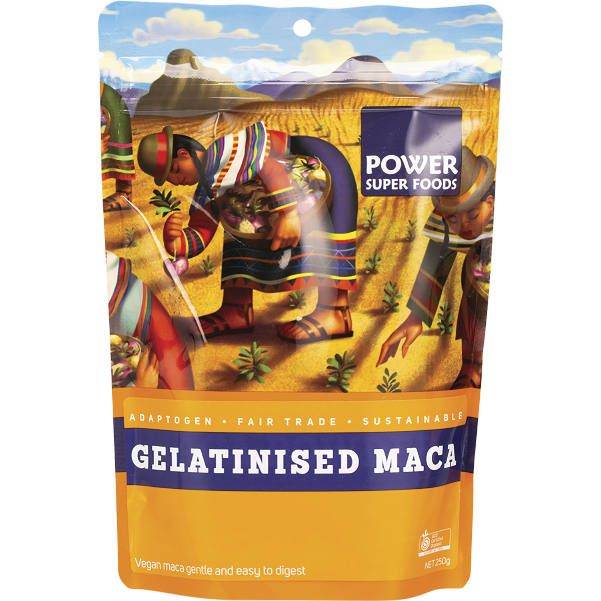 Gelatinised Maca Certified Organic