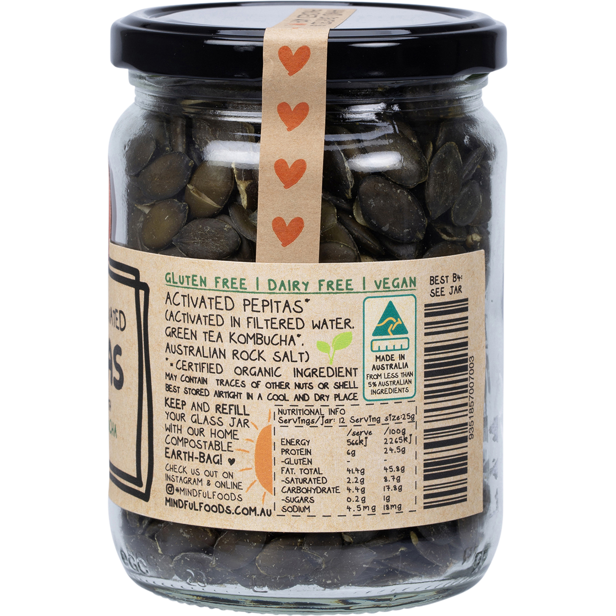 Pepitas Organic & Activated