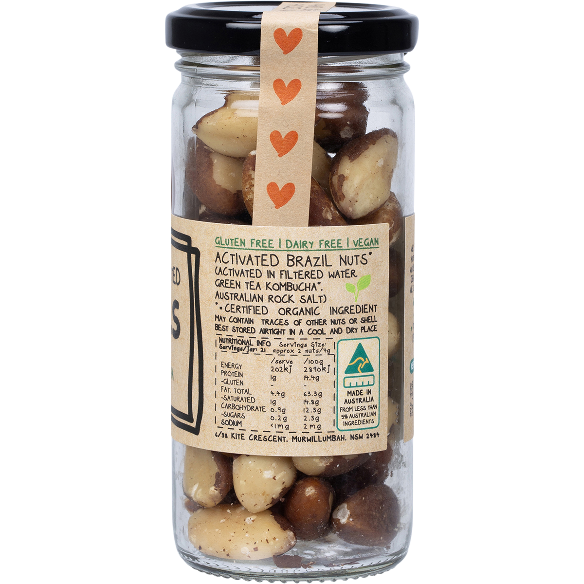 Brazil Nuts Organic & Activated