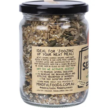 Mindful Foods Seed Mix Organic & Activated 330g