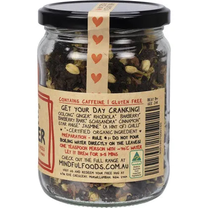 Mindful Foods Fire Starter Organic Herbal Tea 80g