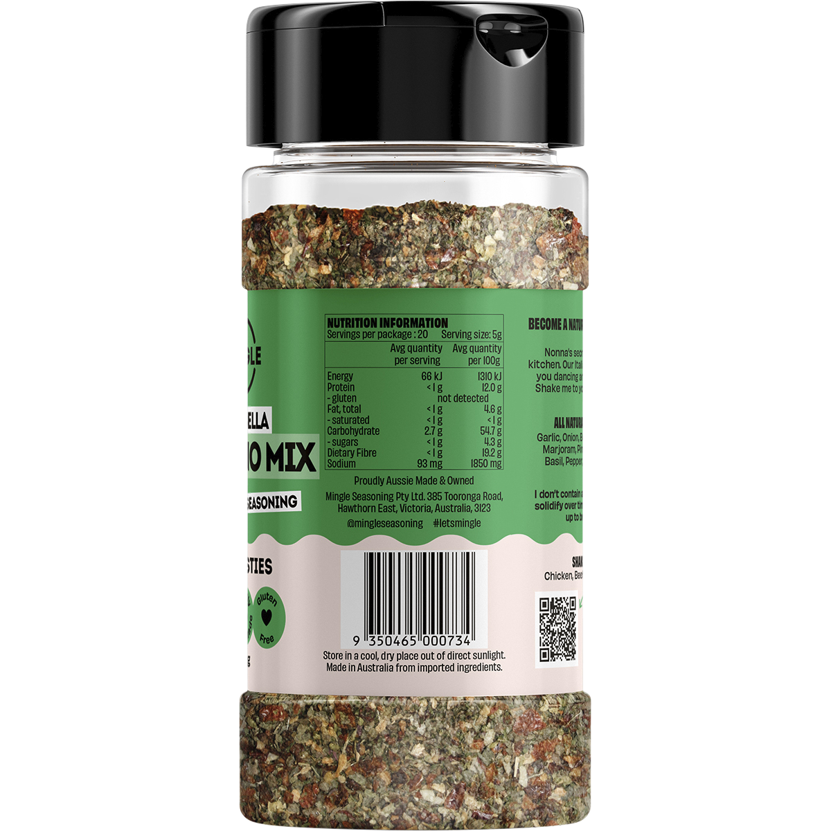 Italiano Mix All Natural Seasoning