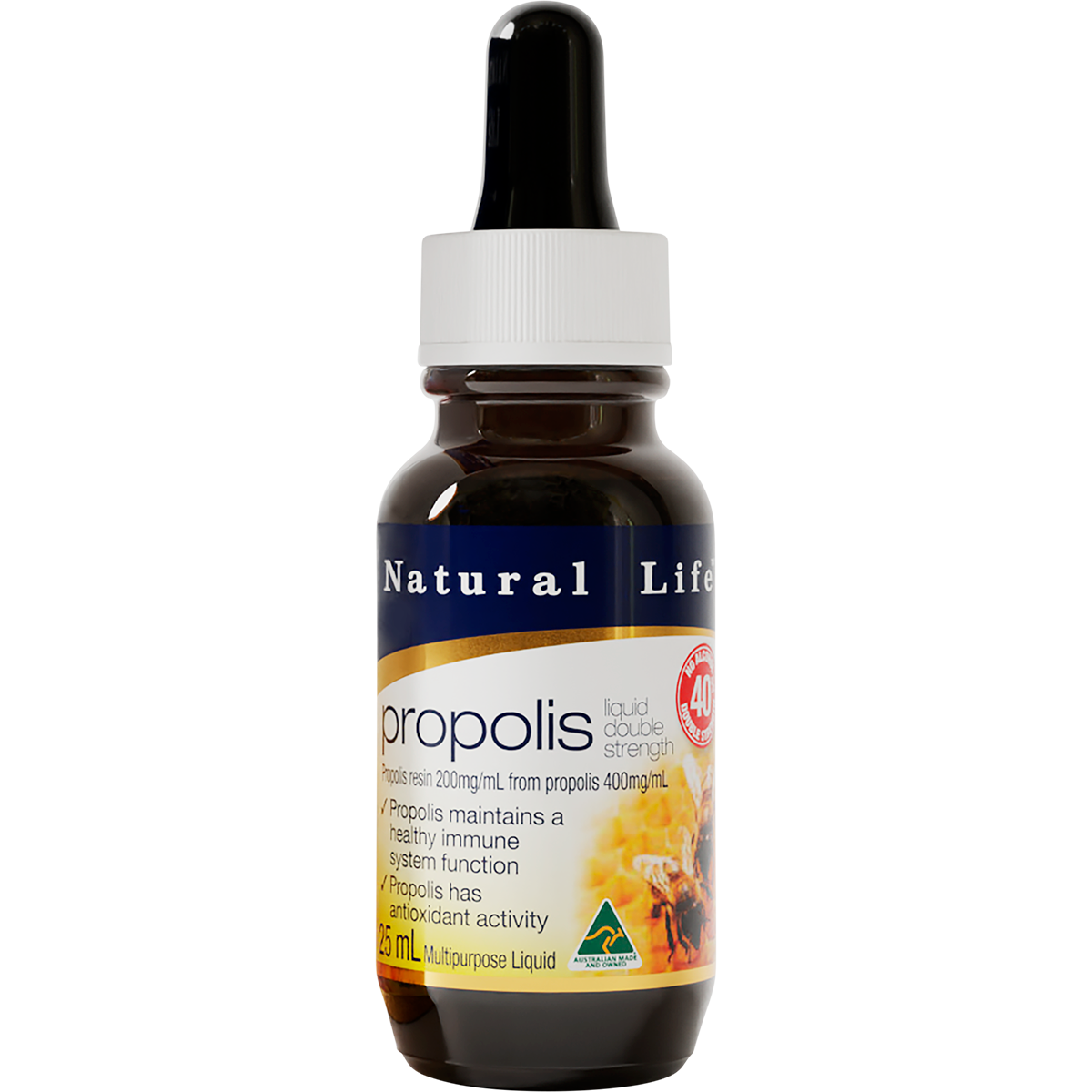 Propolis Liquid 40% No Alcohol