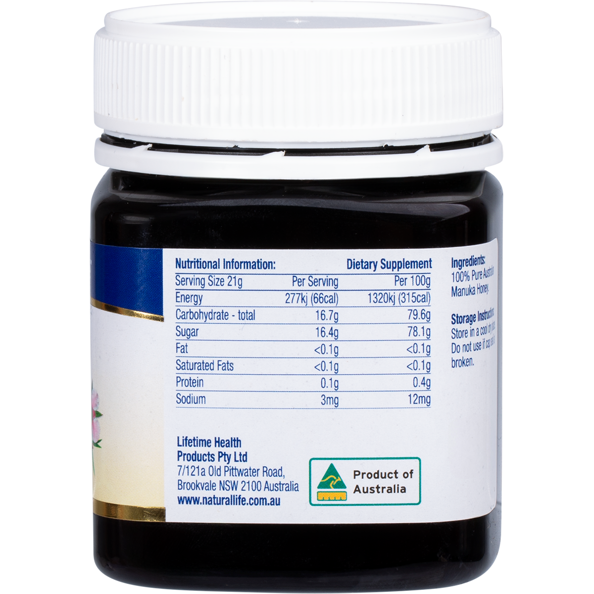 Manuka Honey MGO 550