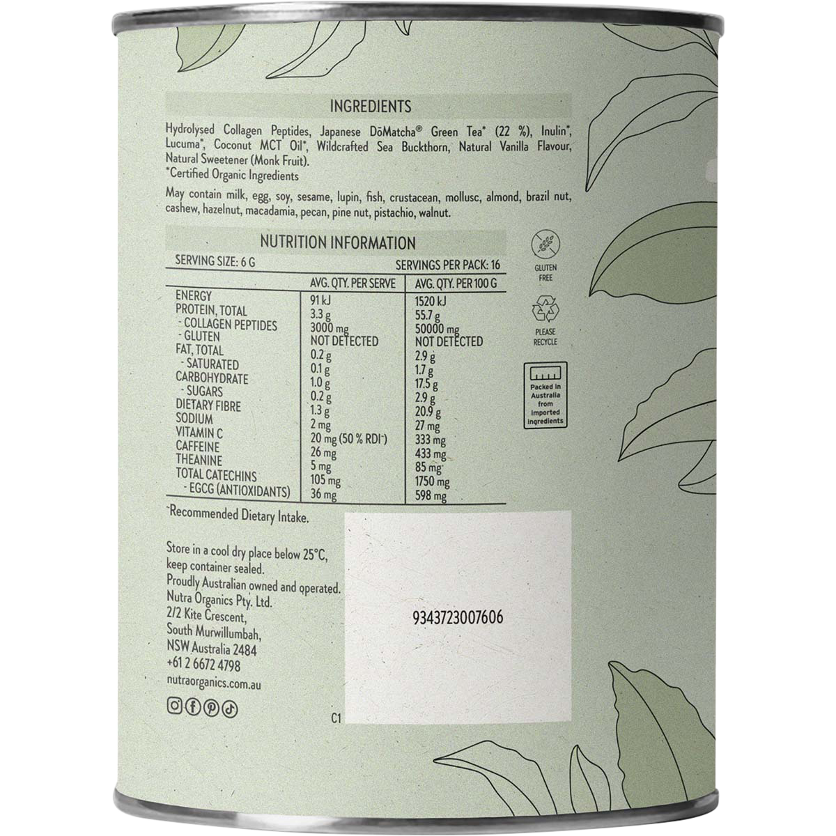 Collagen Matcha Latte