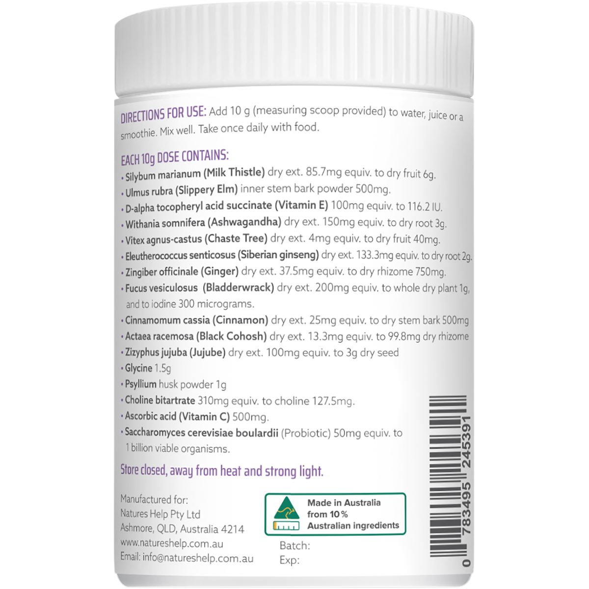 Her Balance Female Hormone Balancer