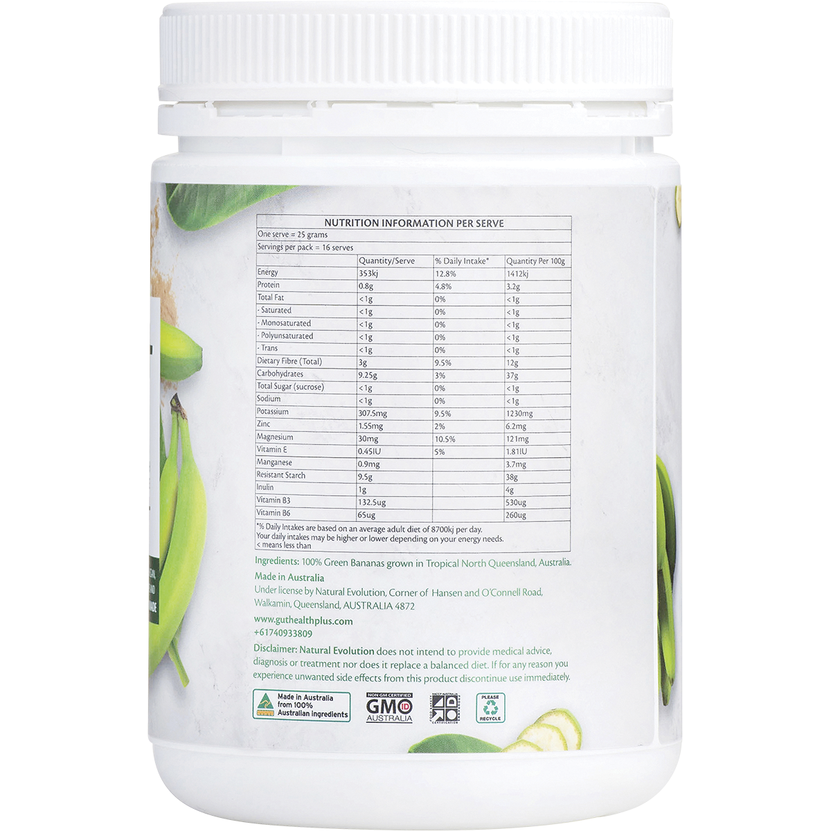 GH+ Green Banana Resistant Starch 3-in-1 Multifibre