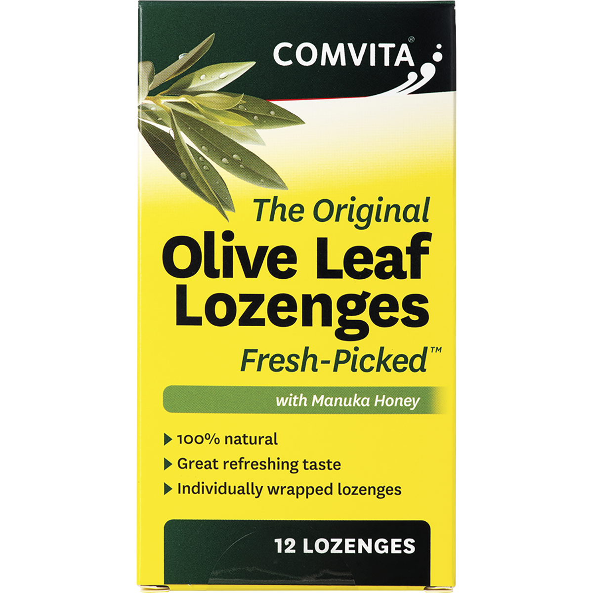 Olive Leaf Extract Lozenges with Manuka Honey