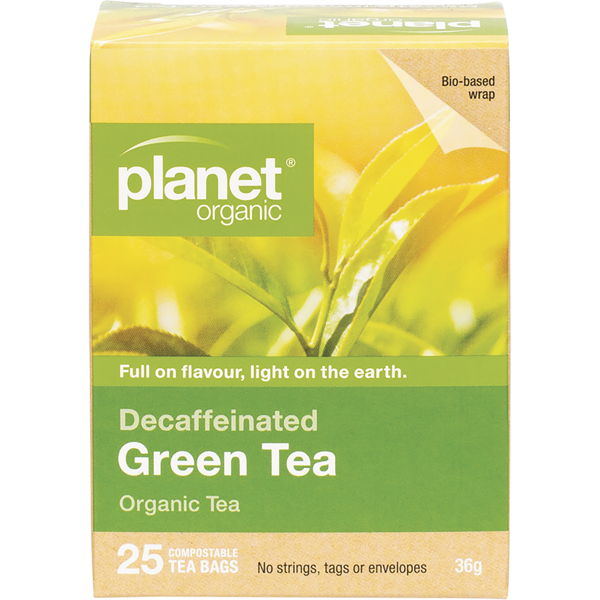 Green Tea – Decaffeinated Herbal Tea Bags