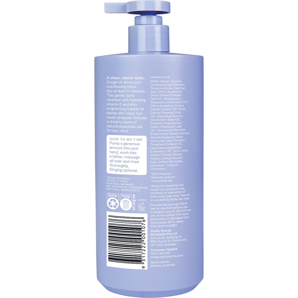 Body Wash Hydrating Calm Cleanse