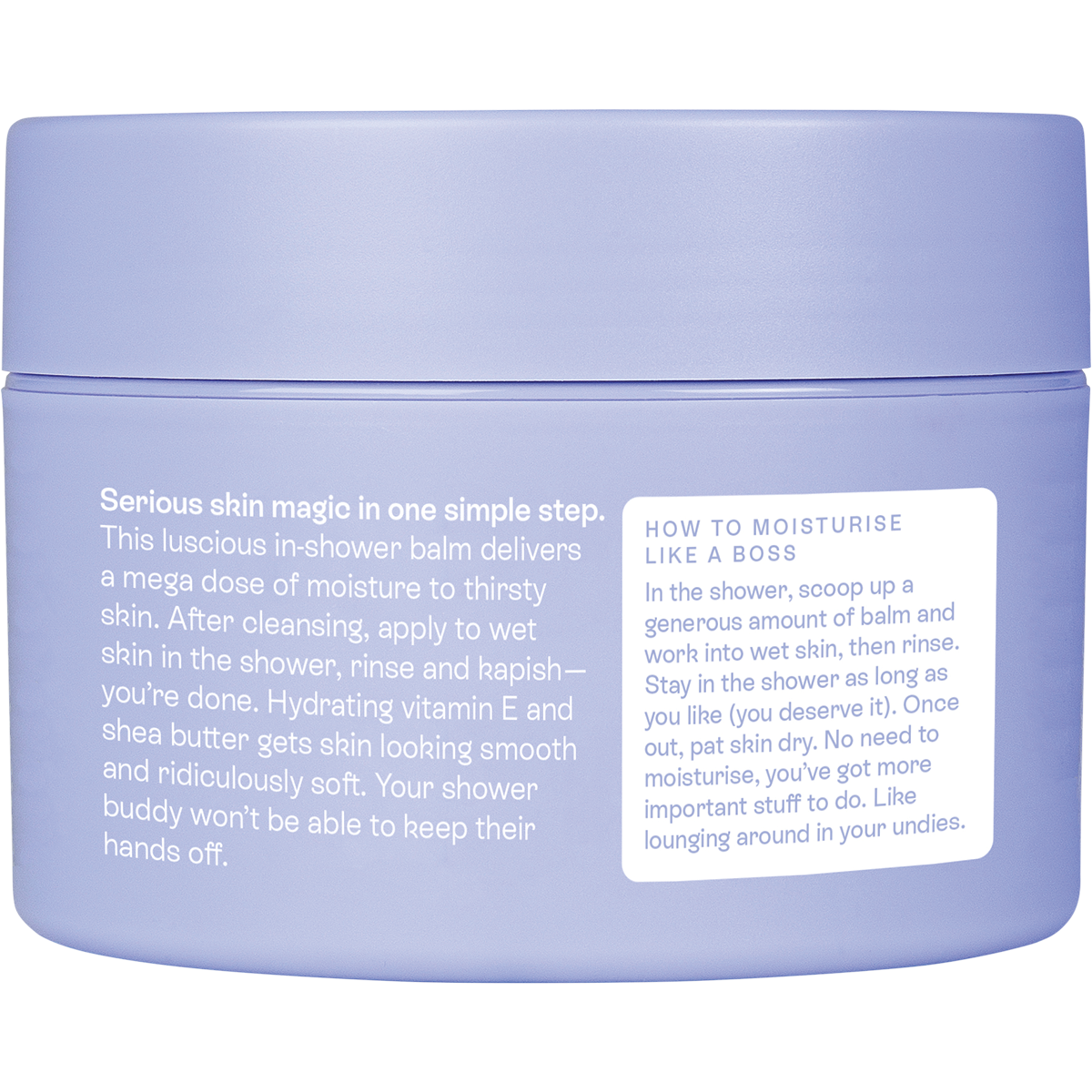 Unwind Shower Balm In-Shower Moisturiser