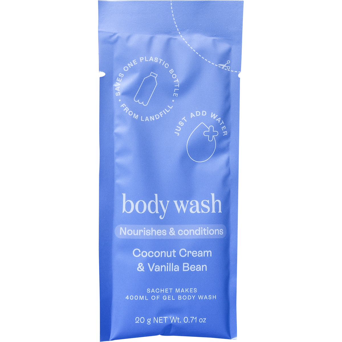 Body Wash Refill Pack Coconut Cream & Vanilla Bean