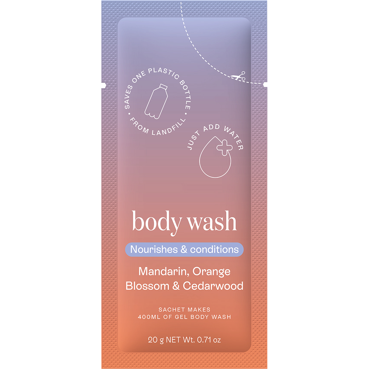 Body Wash Refill Pack Mandarin OrangeBlossom & Cedarwood