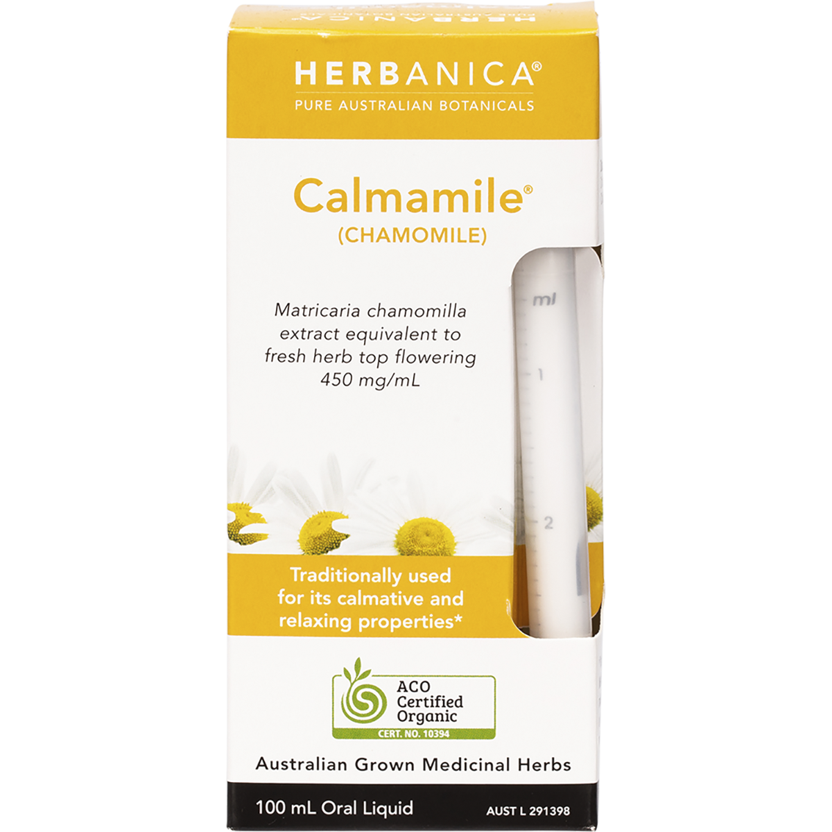 Herbanica Herbal Tincture Calmamile Chamomile