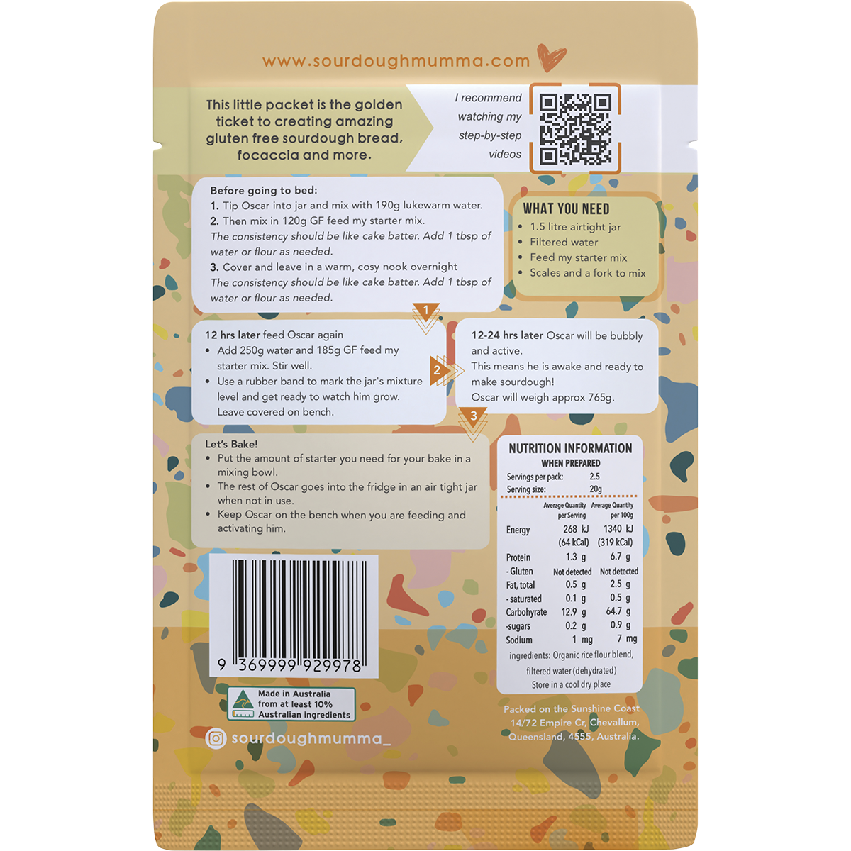 Sourdough Starter Gluten Free