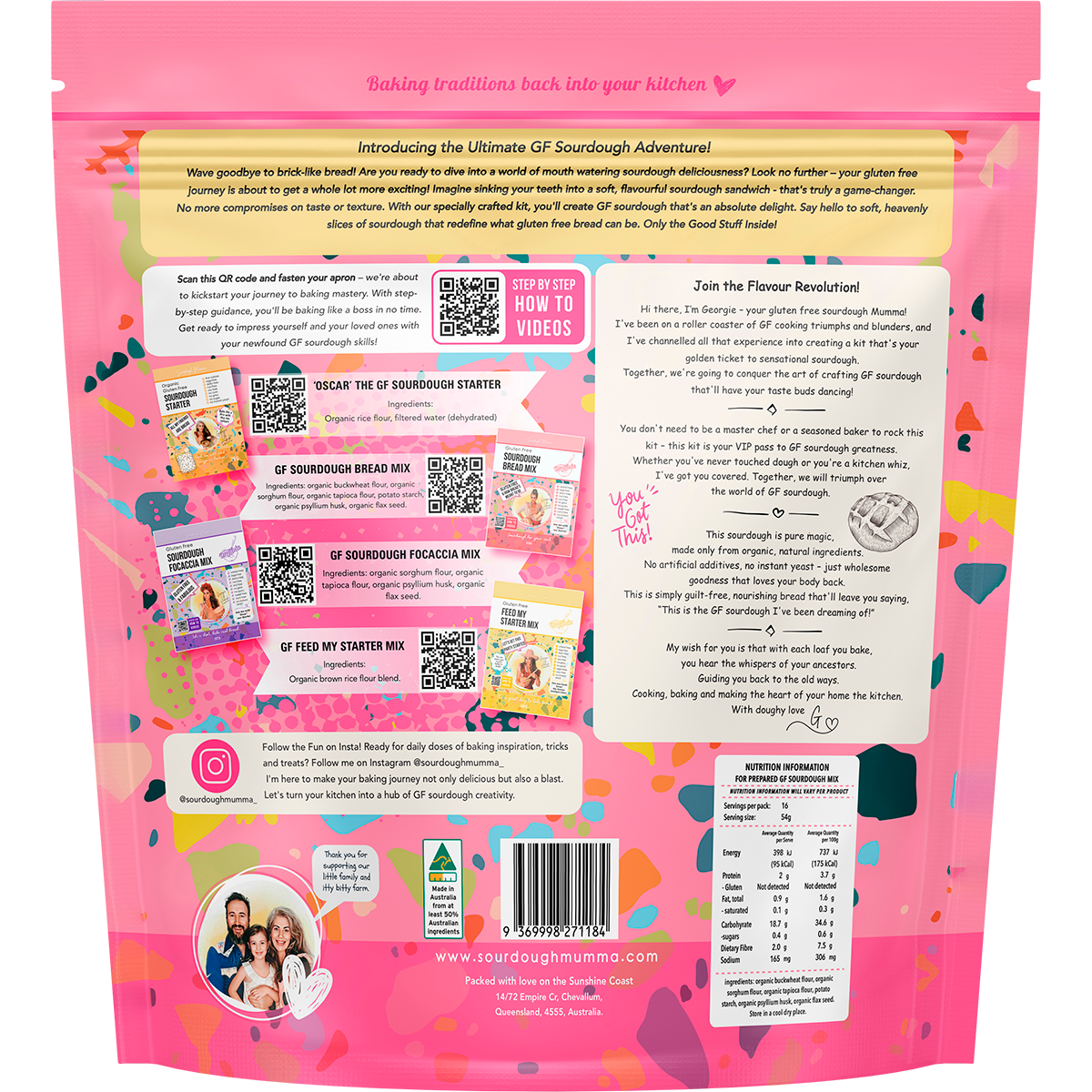 Sourdough Bread Making Kit Gluten Free