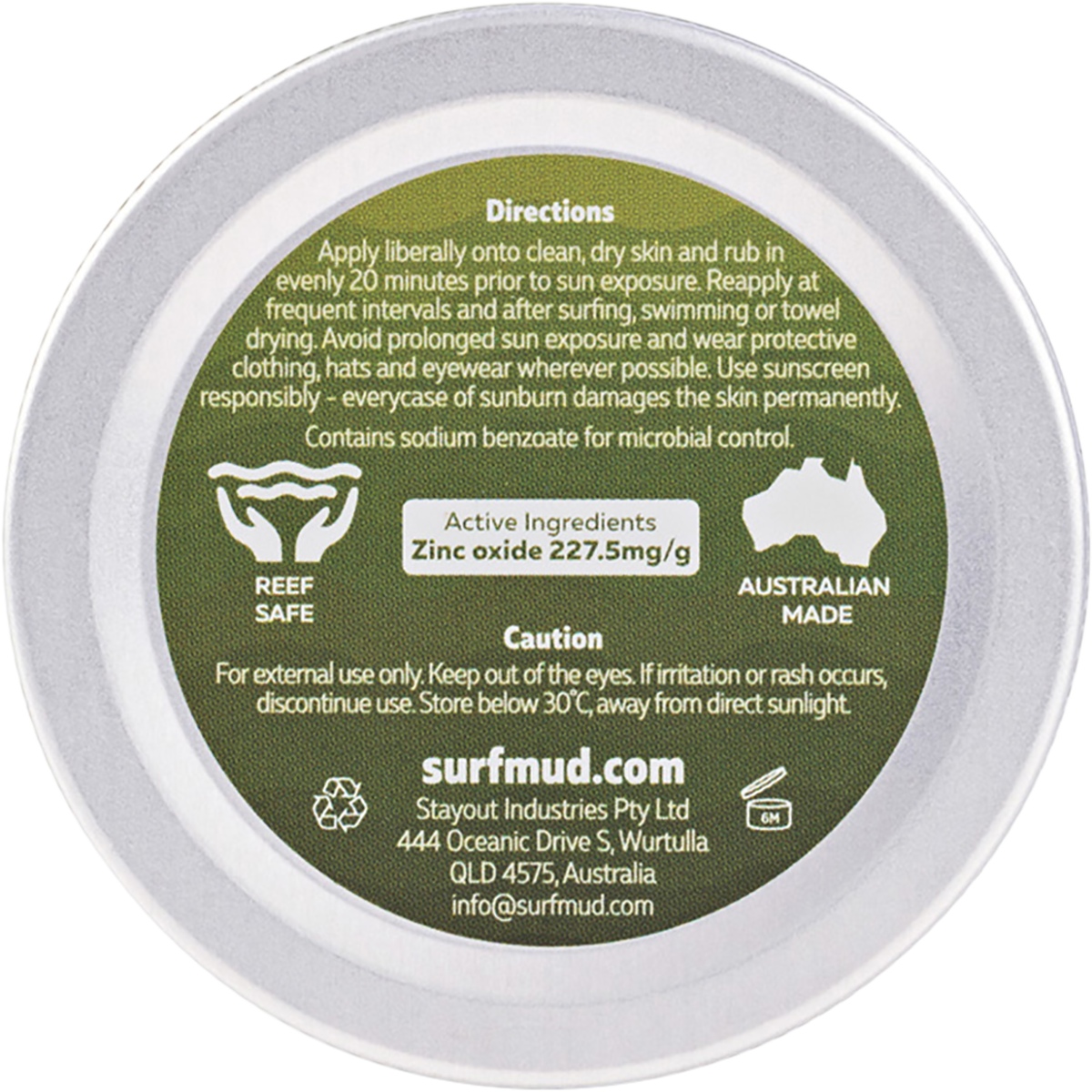 Mineral Sunscreen SPF 50+ Tin