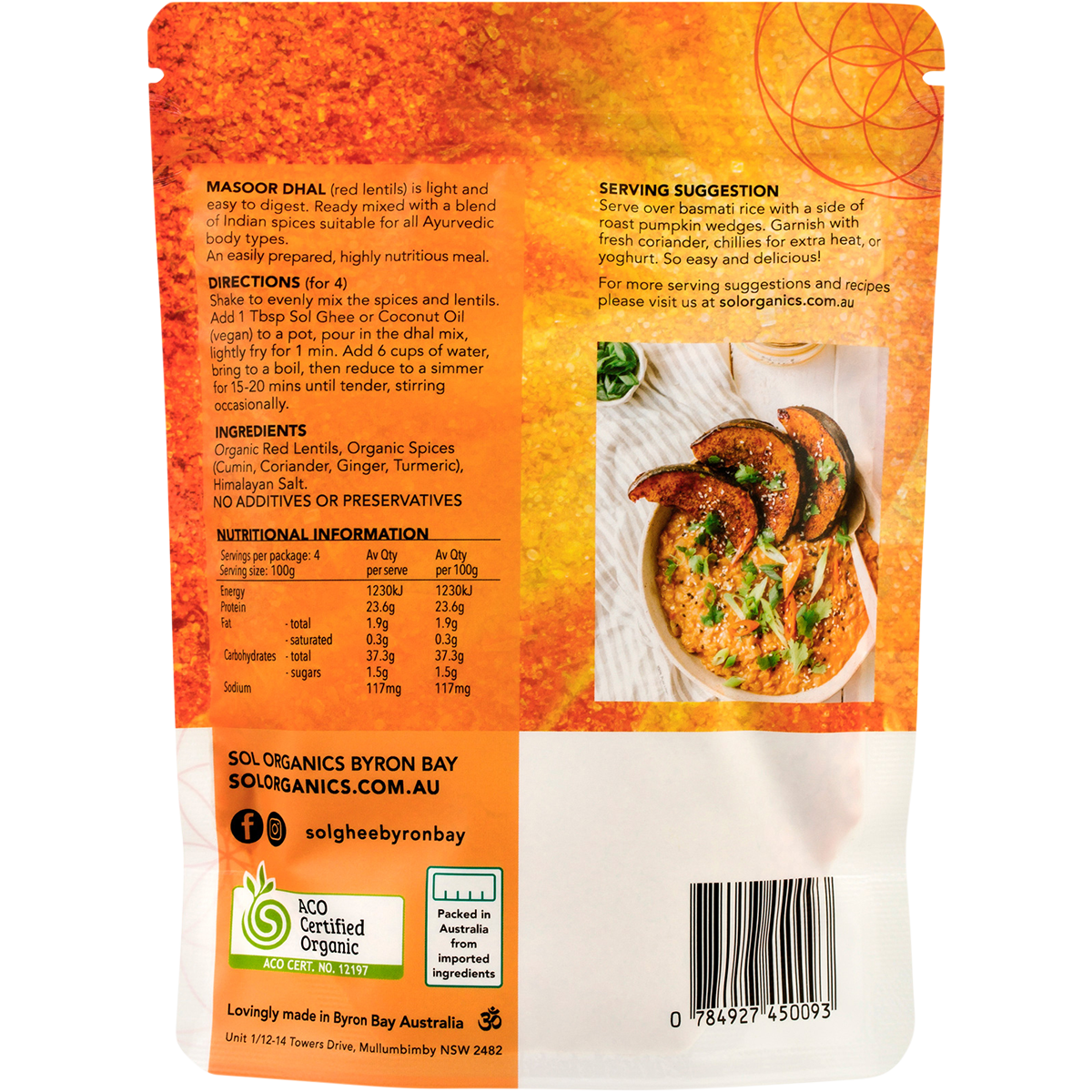 Masoor Dhal Red Lentil Mix