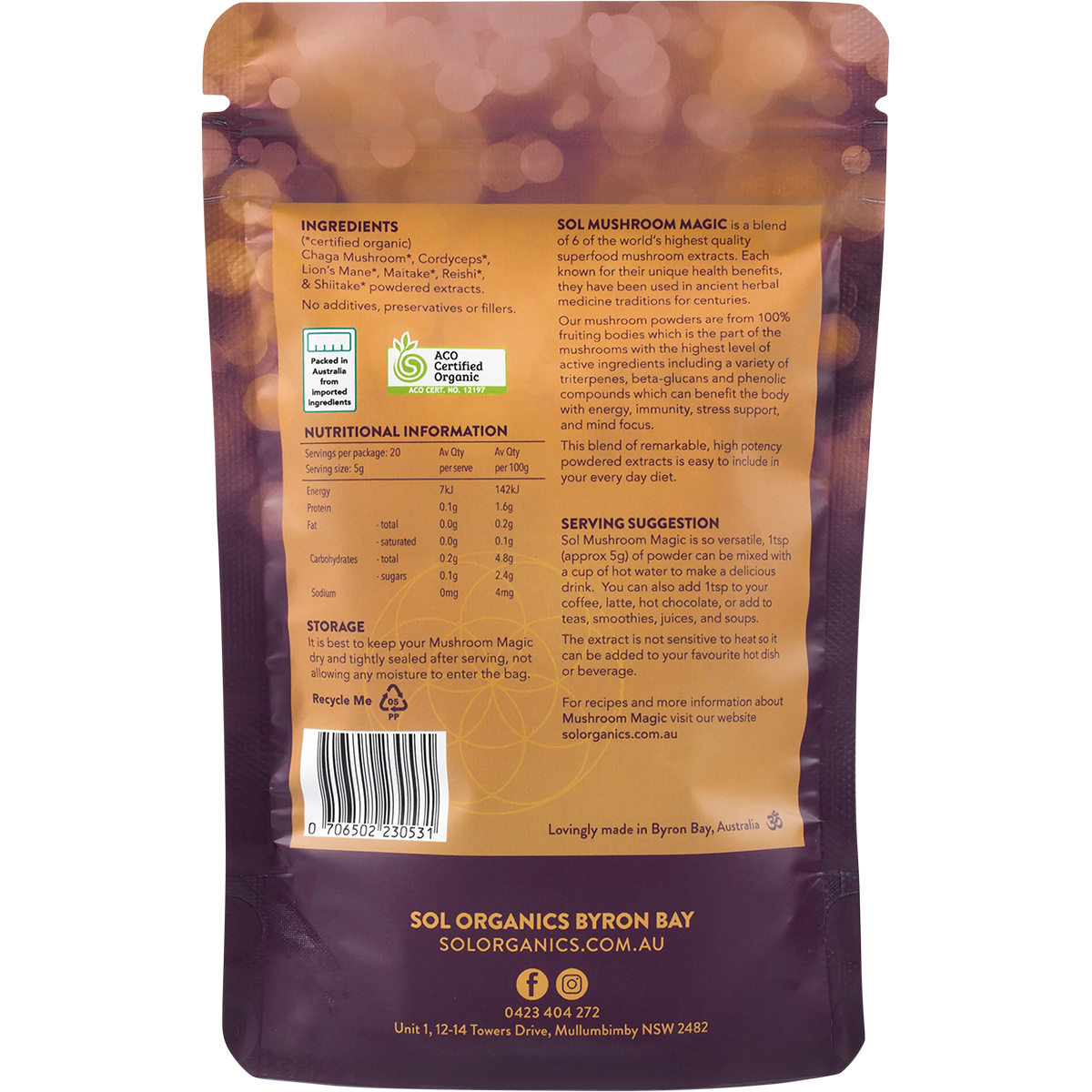 Mushroom Magic Super Mushroom Powder Blend