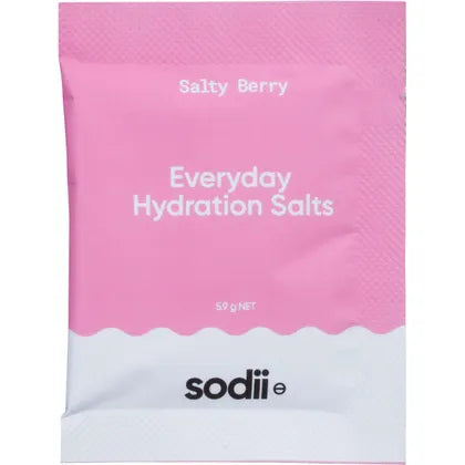 Sodii Everyday Hydration Salts Salty Berry 30pk