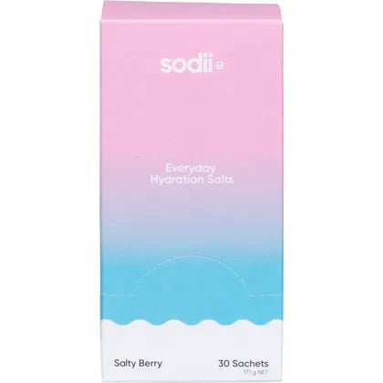 Sodii Everyday Hydration Salts Salty Berry 30pk