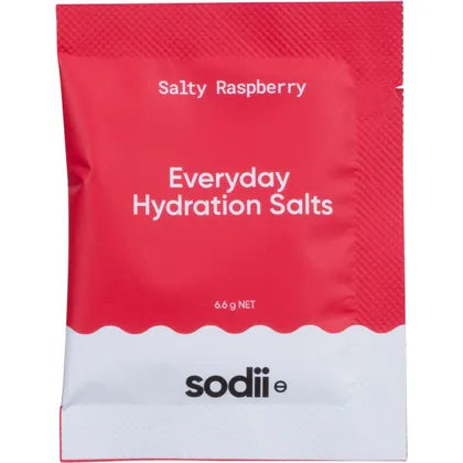 Sodii Everyday Hydration Salts Salty Raspberry 30pk