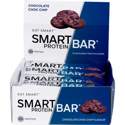 Smart Protein Bar Chocolate Choc Chip Flavour Protein Bar 12x60g