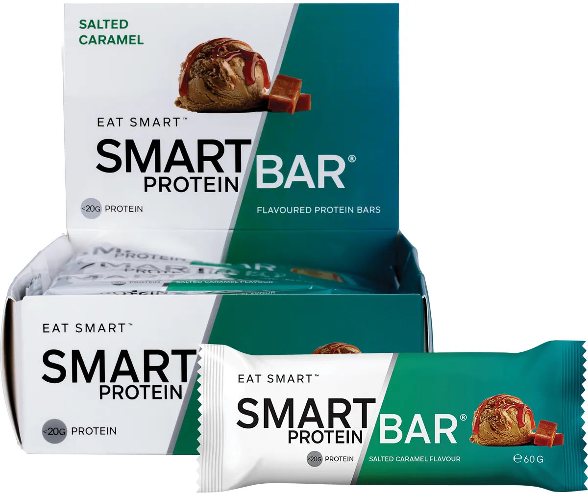 Smart Protein Bar Salted Caramel Flavour Protein Bar 12x60g