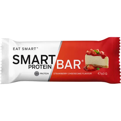 Smart Protein Bar Strawberry Cheesecake Flavour Protein Bar 12x60g