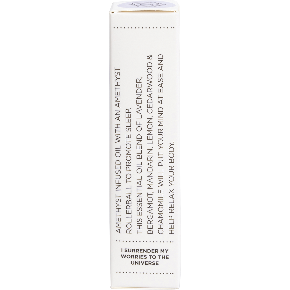 Essential Oil Roller 24K Gold Sleep Amethyst